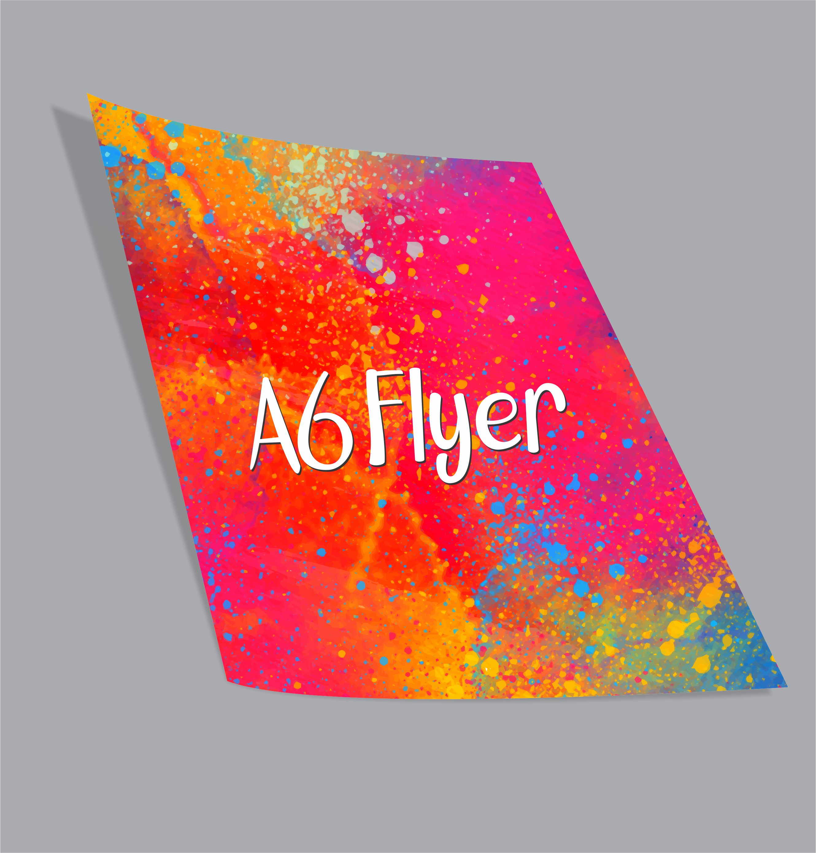 A6 Flyers Full Colour Czae Print